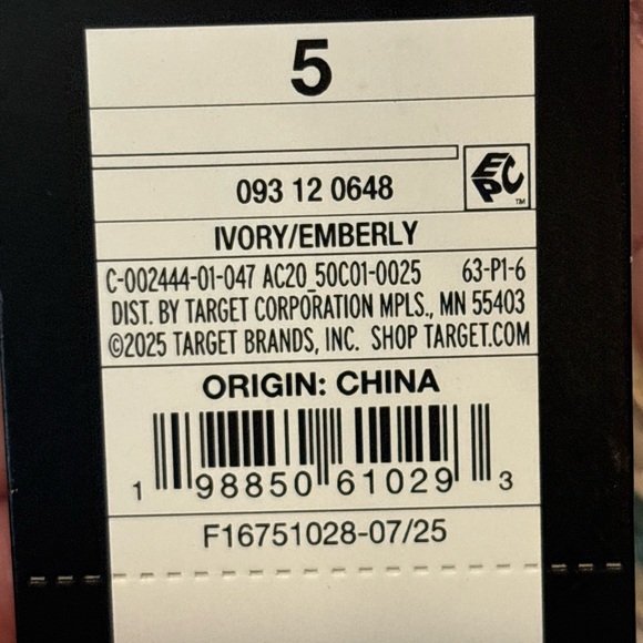 Kids' Emberly Embroidered Western Boots - art class Ivory 5 Girls Mid Calf - Picture 6 of 7